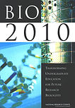 Image of "Bio 2010: Transforming Undergraduate Eductin for Future Research Biologists" book cover